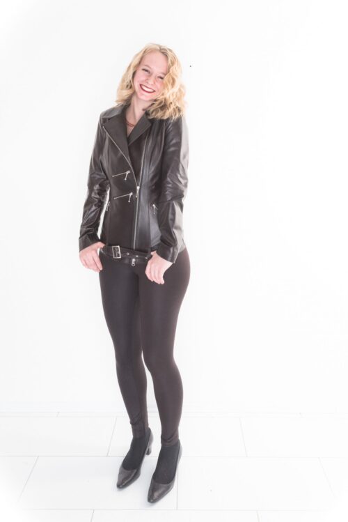 Damen Lederjacke