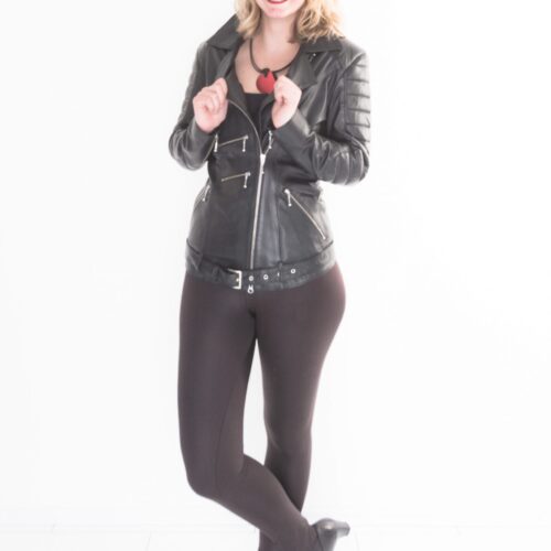 Damen Lederjacke